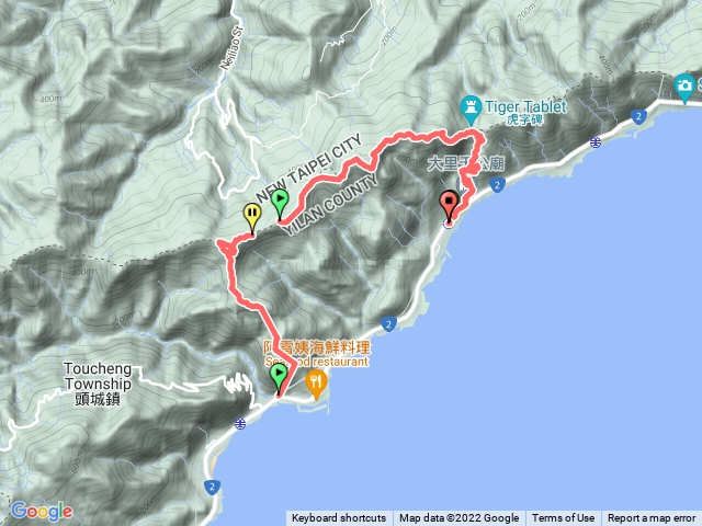 桃源谷步道 大溪到大里