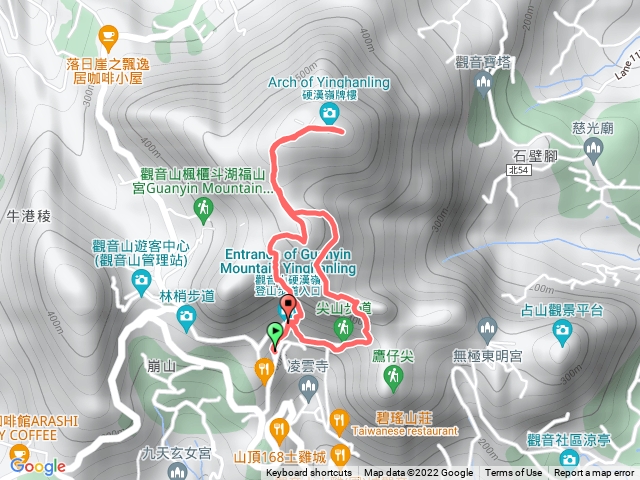 尖山到硬漢嶺