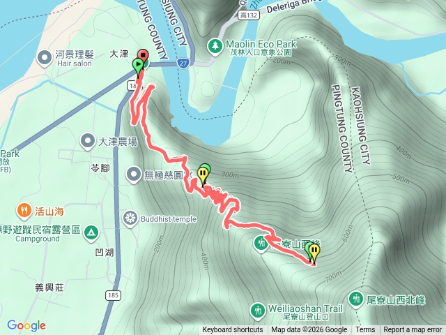 尾寮山登山步道預覽圖