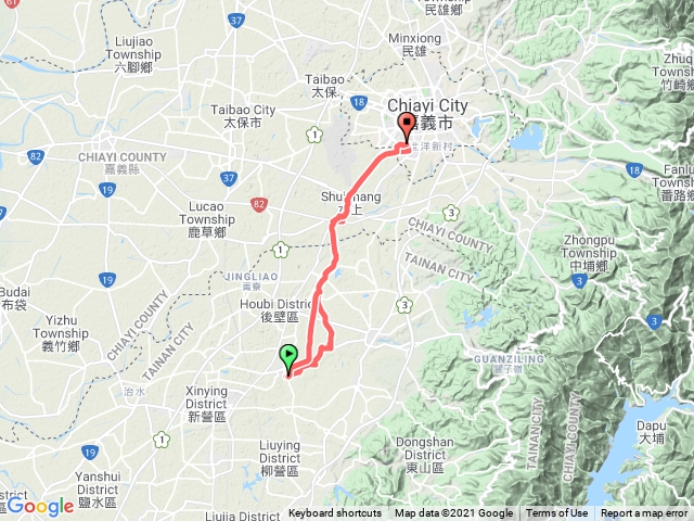 台糖烏樹林園區騎跡