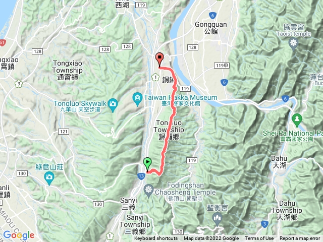 三員縱走