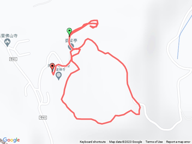 后里毘盧寺後山步道