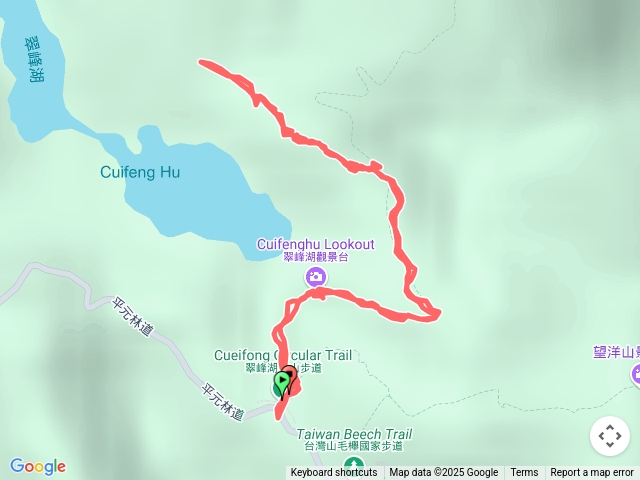 翠峰湖步道（白木林來回）