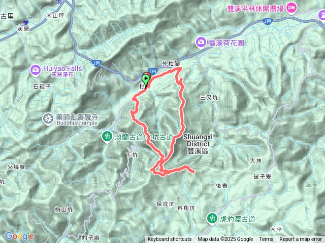 四柑縱走O型｜柑腳城山｜柑腳山｜東柑腳山｜外柑腳山