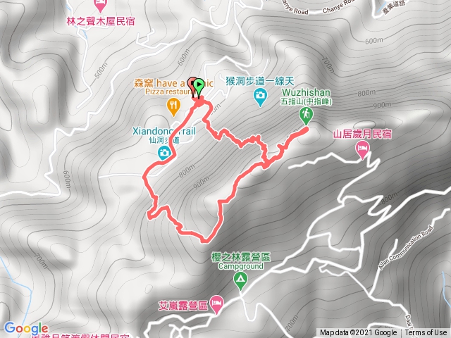 小百岳集起來五指山登山步道202102151100