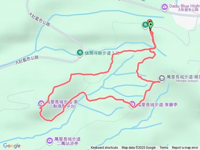 大肚山萬里長城