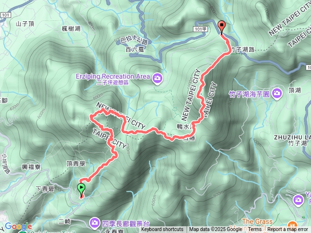 清天宮走陽明山西段縱走