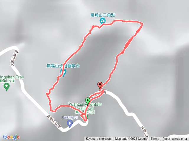 鳶嘴山+大雪山林道