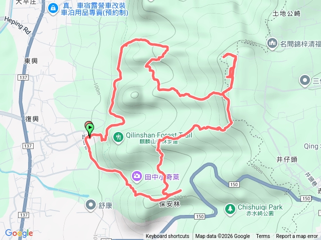 阿魯密趴趴造-田中大小劍內樹尾山三叉山無明山預覽圖