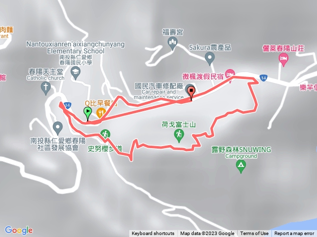 史奴櫻步道。荷戈富士山預覽圖