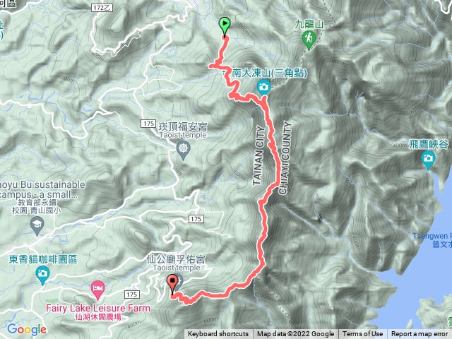 20220521大凍山縱走崁頭山-公車接駁