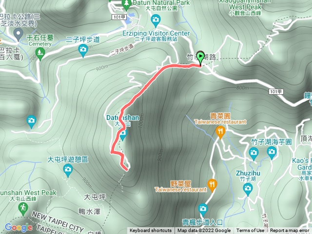 大屯山主峰登山步道111/06/18