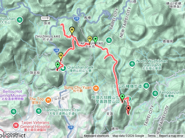 2026.09.24.七星山二進二出冷水坑竹蒿嶺聖人瀑布預覽圖