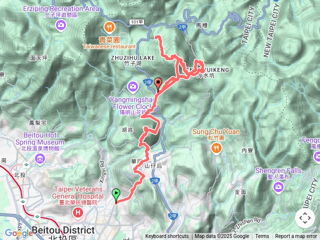 七星主東峰三進出