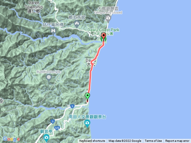 D2 阿塱壹古道 2 南田至大武