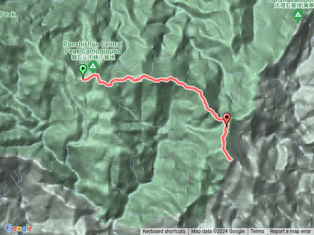 奇萊東稜（D3：磐石中峰營地→磐石山→太魯閣大山→北鞍營地-太魯閣山屋(宿)）