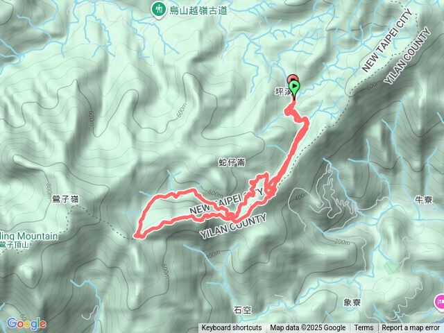 坪溪（溯溪：初階）、太和山、坪溪古道O型清涼行20250812