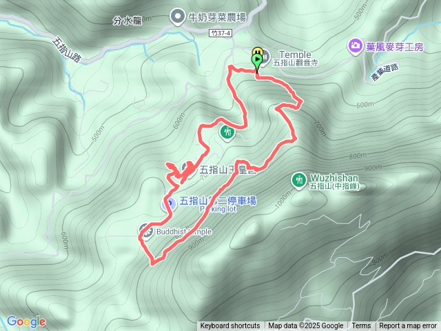 五指山横向登山步道