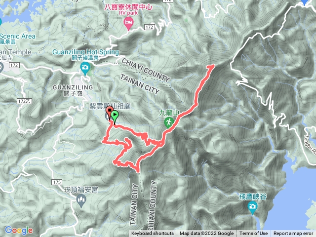 九崩凍大雞O型縱走