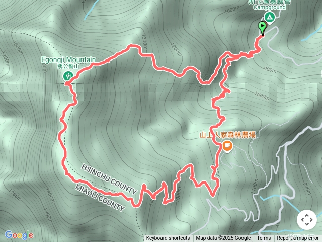 第一登山口鵝公髻山