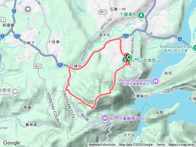 石門山小粗坑古道預覽圖