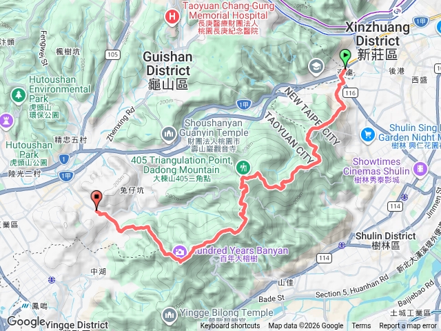 1151007迴龍多福步道縱走大棟山出龜山福源步道預覽圖