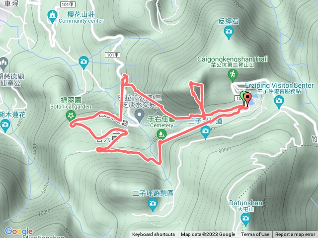 十八彎古道＞巴拉卡山