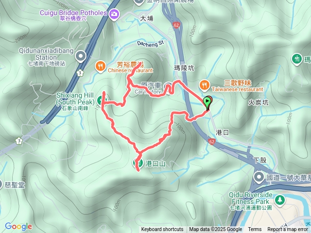 中埔山東•主峰-港口山-石象山-石獅山O形