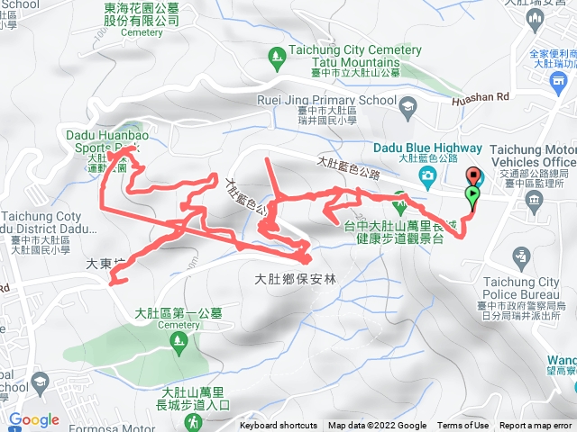 大肚環保公園登山步道