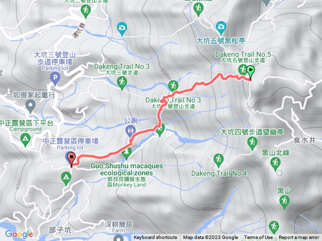 大坑5、3、3-1號步道