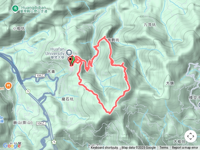 大小間，人面頭山