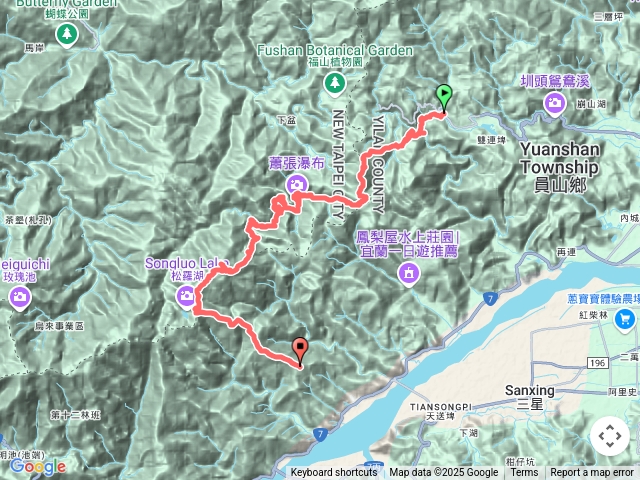 2025 0530-0601 溯登紅柴山 - 拳頭母山 - 出松羅湖山徑