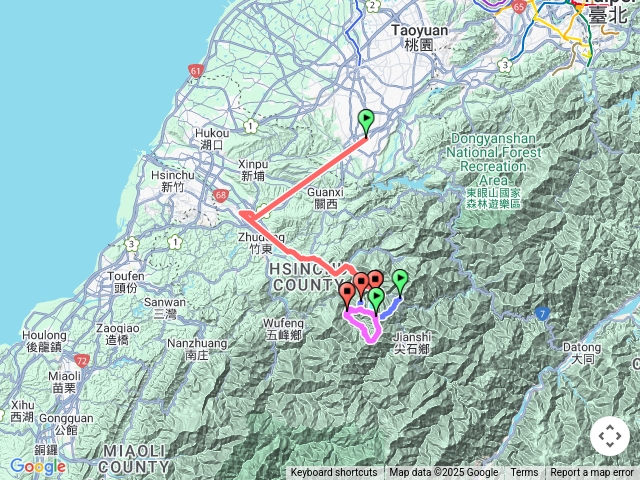 三島田山8字型走
