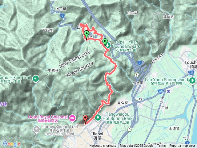 縣界公園-四堵古道環型-跑馬古道-礁溪