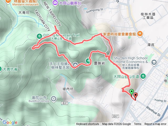 樹林大同山青龍嶺