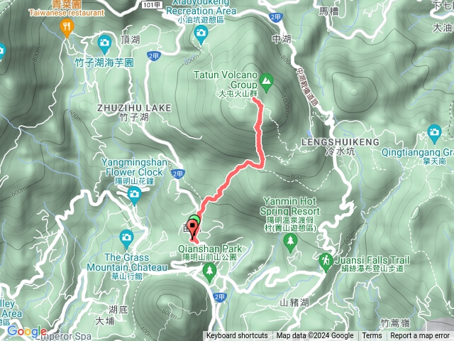 苗圃上七星山主峰