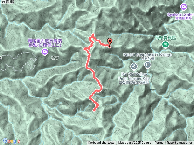 2023/12/08_霞喀羅古道(霞喀羅大山~佐藤駐在所)預覽圖