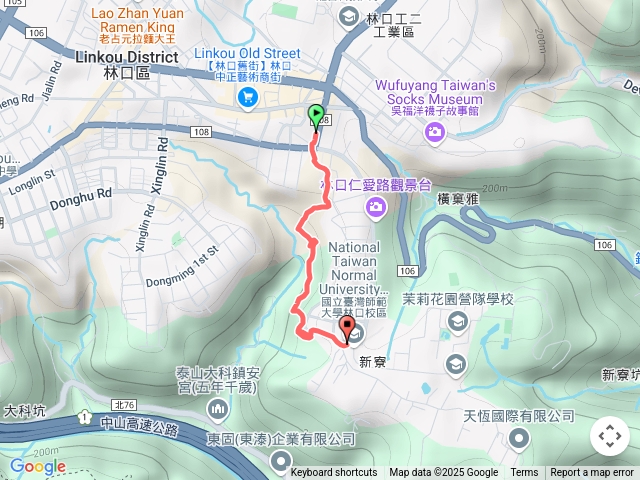 老公崎步道新林步道1-2段新寮觀景台