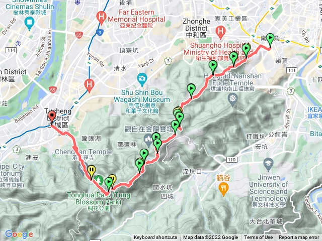 天上山列(中和-土城)