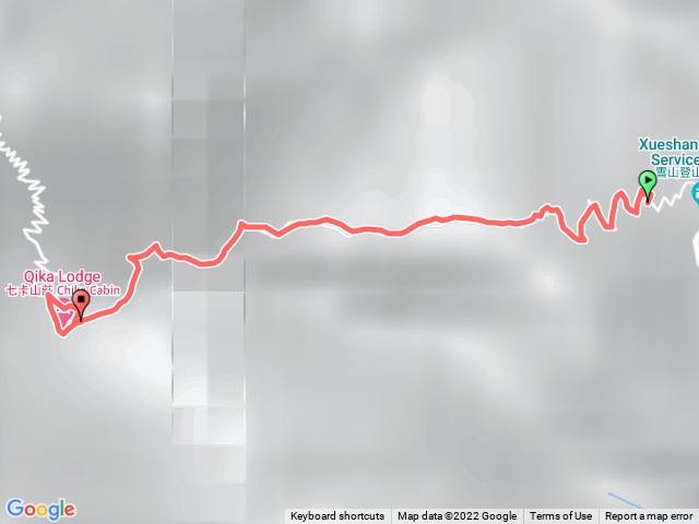 雪山主東-day1七卡山莊