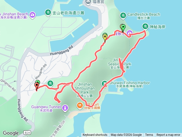 獅頭山、燭臺雙嶼&神秘海灘步道預覽圖
