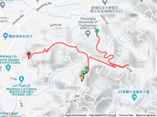 小百岳集起來阿罩霧山、中心瓏步道202205019全程