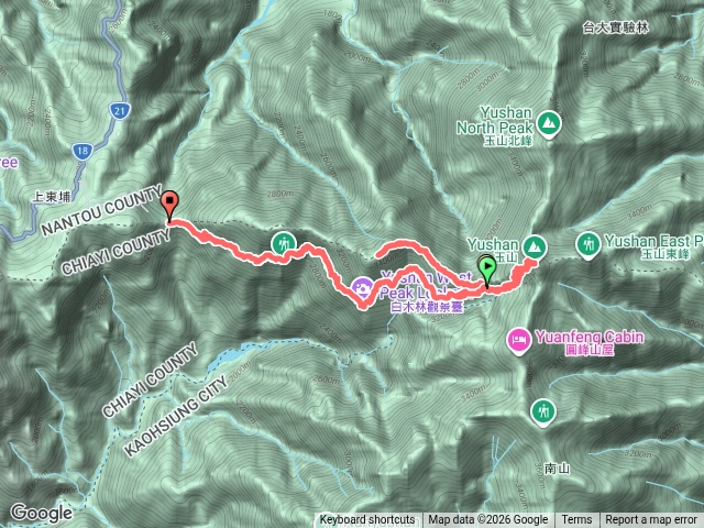 玉山西峰加主峰預覽圖