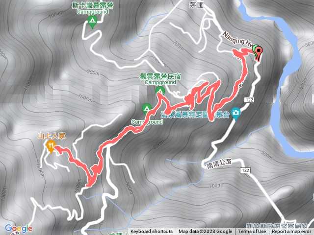 因山上人家整修至4月13，鵝公髻山未果