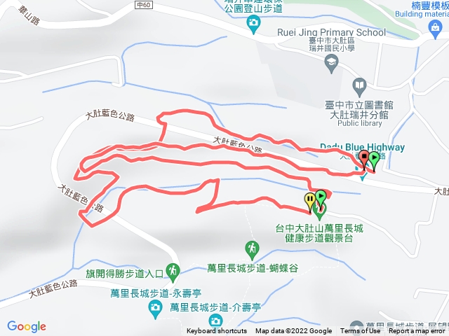 大肚環保步道、旗開得勝步道