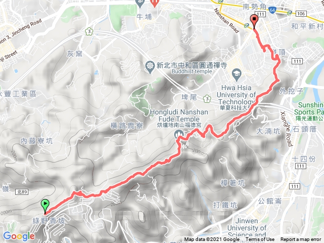 天上山南勢角山