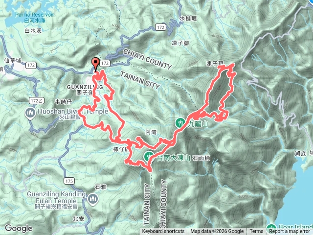 大凍山越野跑預覽圖