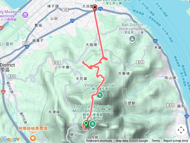 小鷹尖_觀音山遊客中心_八里乙天宮