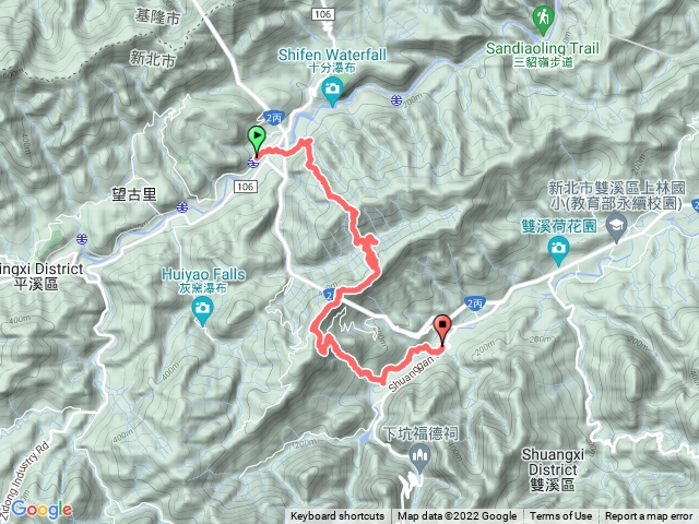 淡蘭古道中路十分～柑腳