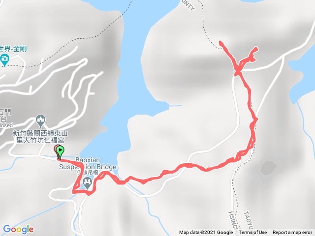 石門水庫仙島山